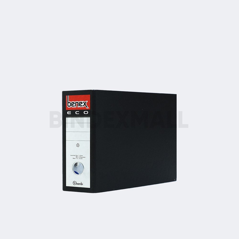Benex Eco Lever Arch File Ordner Voucher Black Jumbo Size 75 mm Original Benex Eco Lever Arch File Ordner Voucher Black Jumbo Size 75 mm Original