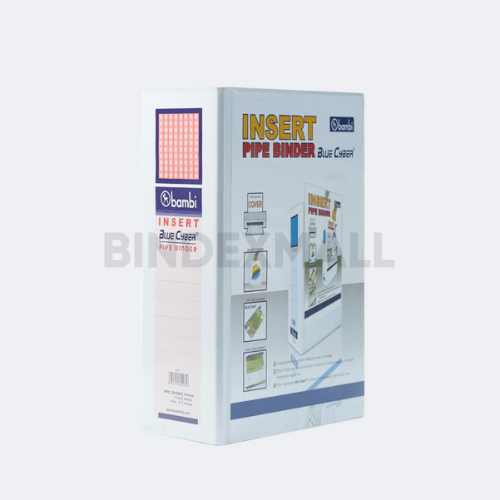 BINDEX MALL - 1070M Bambi PVC Insert Pipe Binder Folio 100 mm