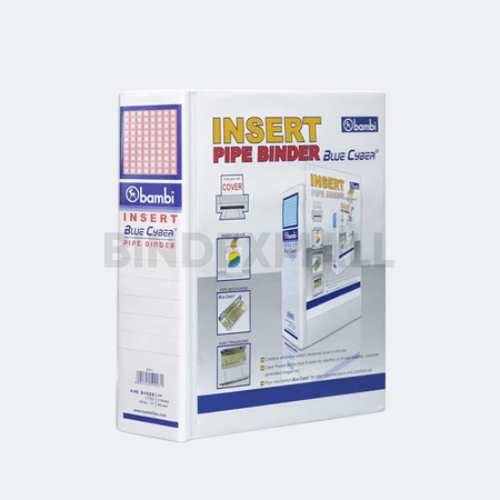 BINDEX MALL - 1175M Bambi PVC Insert Pipe Binder A4 50 mm