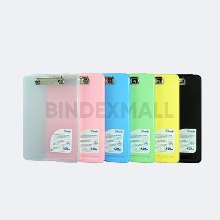 BINDEXMALL - 1715 Clipboard storage A4 Bambi 2 in 1 dengan penyimpanan dokumen 150 lembar warna lengkap original
