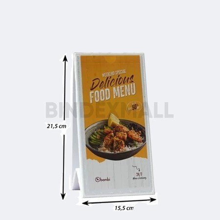 BINDEXMALL - 2130045 Bambi Standing Table Number Holder Restaurant & Café Original - Gambar 1