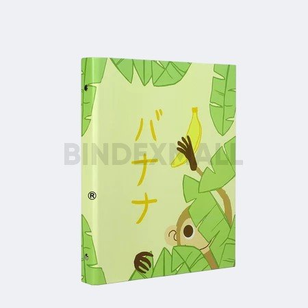 BINDEXMALL - 2526P Binder Note B5 Bambi 26 Ring Banana Tree Space Series Original dengan Loose Leaf dan Divider