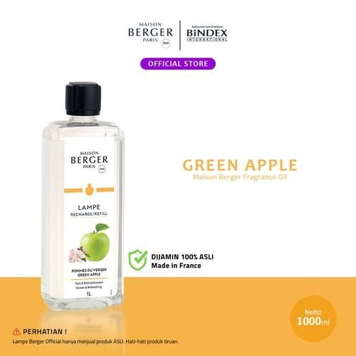 Refill Diffuser Fragrances 1L Maison Berger Green Apple Bambi x Maison Lampe Berger Paris Fragrance Oil Green Apple Isi 1000 ml Original