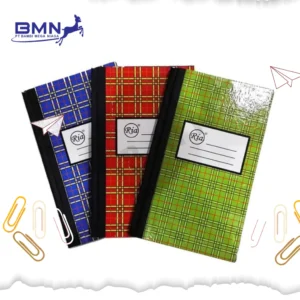 Buku jurnal pembukuan hard cover Ria oktavo small 100 lembar original warna hitam