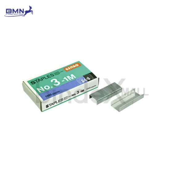 Isi stapler kecil Kenko nomor 3 refill staples mini untuk stapler portable