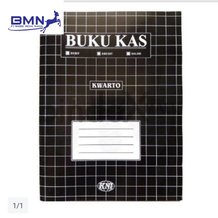 kwtns (3) Buku Kas KNI Kwarto Kolom Debit Kredit Saldo Administrasi Keuangan Original