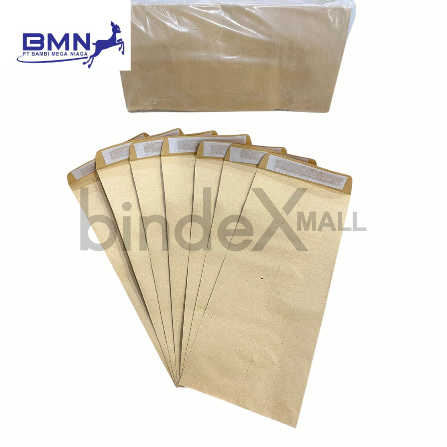 Amplop Coklat Brio Uk Kabinet Seal Brio Amplop Coklat Kabinet Seal 1 Pak Isi 100 Lembar Pengiriman Dokumen Original