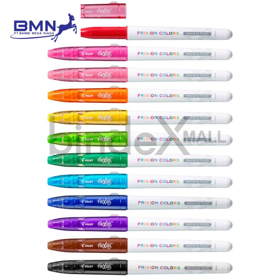 PILOT FriXion Colors Pilot FriXion Colors Erasable Marker SW-FC Spidol Warna Bisa Dihapus 12 Warna Original