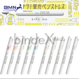 Pilot Kire-Na Highlighter Dual Tip Fast Drying 3.3mm 0.5mm Stabilo Teks Anti Smudge Original