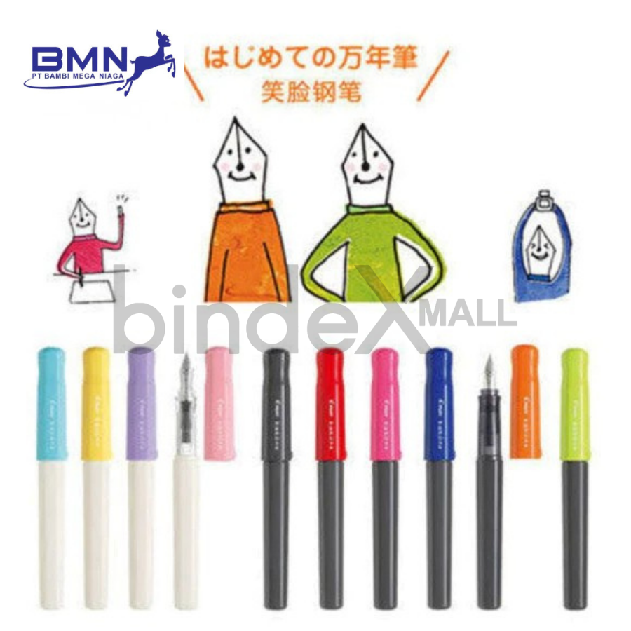 Pilot Kakuno Fountain Pilot Kakuno Fountain Pen Pena Tinta Made in Japan Pemula Pastel Original