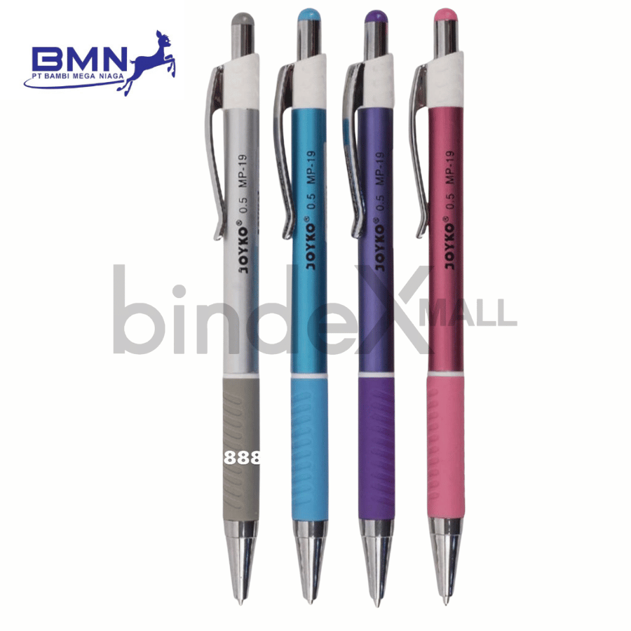 2 Joyko Pensil Mekanik MP-19 0.5mm Mechanical Pencil Presisi Tipis Original
